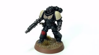 How I Paint Things  Drybrushing Black Armour [upl. by Halehs]