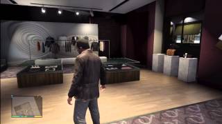 GTA 5 Most Expensive Store On Suits Sport Sweaters Jackets Shoes GTA V [upl. by Euqenimod472]