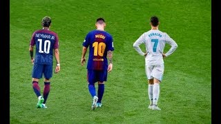 Messi vs Ronaldo vs Neymar ► The Battle of Rivals 2018 [upl. by Naihtsirc]