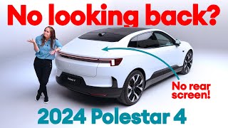 FIRST LOOK 2024 Polestar 4  No looking back Inside Polestar’s crazy newcomer  Electrifyingcom [upl. by Jenelle193]