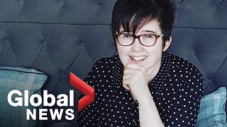 Lyra McKee funeral FULL service for murdered journalist [upl. by Leikeze]