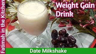 Date Shake  Healthy Date Shake  Healthy Drink  Khajoor Ka Milkshake [upl. by Eilsil815]