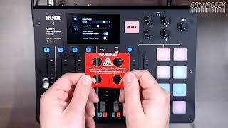 Rodecaster Pro Initial Setup amp First Use Experience How intuitive is it [upl. by Felicdad]