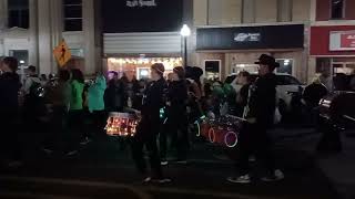 Clinton High School marching band Mardi Gras Parade2 [upl. by Aridaj977]