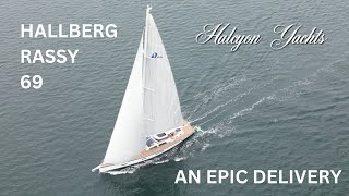 HallbergRassy 69 Part One A Yacht Delivery from Kiel to Cannes An Epic delivery [upl. by Akeimahs]