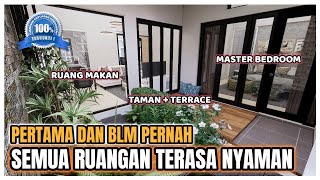 Contoh Rumah 8x12 Yg Keren Nih  Kamar utamanya luas Dan Tamannya Juara banget [upl. by Eeclehc]