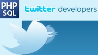 PHP Tutorial Twitter API HD [upl. by Elinore]