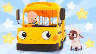 Cuquin’s hungry bus  Cleo amp Cuquin  Songs  Kids [upl. by Nnylhsa]