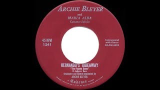 1954 HITS ARCHIVE Hernando’s Hideaway  Archie Bleyer [upl. by Jase]