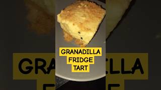 Granadilla tart food easy recipe granadilla tart tert shorts fyp viralvideo youtubeshorts [upl. by Assener]