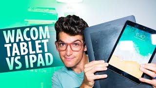 Wacom Tablet Vs iPad for Designers [upl. by Ylrahc]