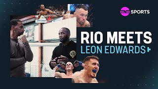 Rio Meets Rocky 🎥🔥  Leon Edwards on Colby Covington Ian Garry amp Overcoming Troubled Childhood [upl. by Boycey652]