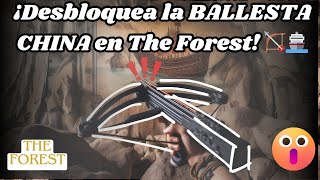 ¡Descubrí un SECRETO ÉPICO en The Forest 🔥 Barco Chino Hundido  Ballesta 🔥 [upl. by Namijneb]