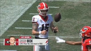 CFB on ESPN intro  Georgia Spring Game  41324 [upl. by Petras506]