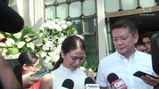 Heart Evangelista mourns Miriam Defensor Santiagos death [upl. by Purcell]