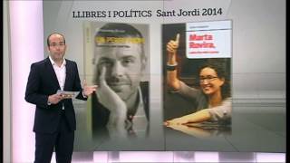 TV3  Telenotícies  Llibres polítics per a Sant Jordi [upl. by Thilde518]