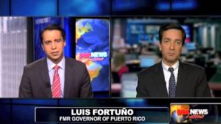 Luis Fortuño on Puerto Rico becoming 51st State [upl. by Dalenna]