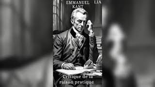 Emmanuel Kant  Critique de la Raison pratique  Chapitre 1  Partie 1  Livre Audio Gratuit [upl. by Mulcahy]