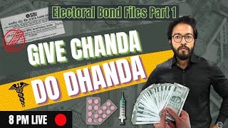 Electoral Bonds quotGive Chanda Do Dhandaquot  The Pharma Dossier Tamal Saha LIVE [upl. by Rednav]