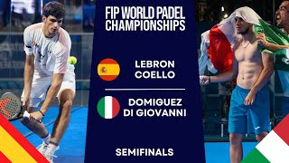 PURE QUALITY  LebronCoello VS DominguezDi Giovanni  WORLD PADEL CHAMPIONSHIPS 2024  Highlights [upl. by Thrift]