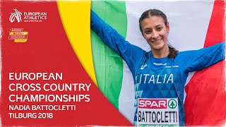 Nadia Battocletti DOMINATES  Womens U20 Race  European Cross Country Championships Tilburg 2018 [upl. by Zzaj]