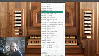 GrandOrgue Controlling Stops with Numpad [upl. by Brabazon]