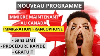 🚨 IMMIGRE AU CANADA🇨🇦 AVEC CE PROGRAMME DIMMIGRATION FACILE ET RAPIDE [upl. by Anavas]