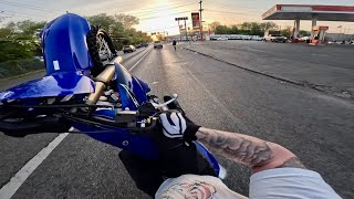 INSANE SWERVES ON 2023 YZ450F [upl. by Belicia]