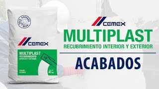 CEMEX Multiplast  Acabados [upl. by Kazim596]