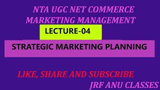 LECTURE4 STRATEGIC MARKETING PLANNING [upl. by Jorgenson]