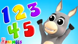 Numbers song 1 to 50  Learn Counting Numbers  Kindergarten Rhymes amp Baby Songs  Kids Cartoon [upl. by Icnarf]