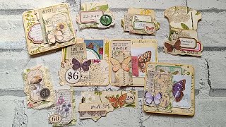 Transforming Clusters into Junk Journal Ephemera Pieces [upl. by Bindman]