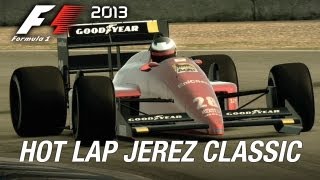 F1 2013  PS3X360PC  Jerez Classic Hotlap Gameplay Trailer [upl. by Ierbua]