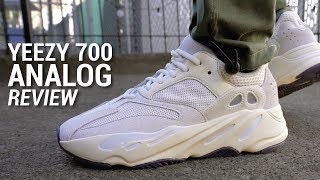 Adidas YEEZY Boost 700 Analog Review amp On Feet [upl. by Yelyak]