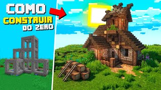 ✔️ COMO CONSTRUIR como PROFISSIONAL no MINECRAFT  Aprenda do Zero [upl. by Enitsirhk]