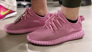 PINK YEEZYS AT SNEAKERCON CLEVELAND [upl. by Assyral799]