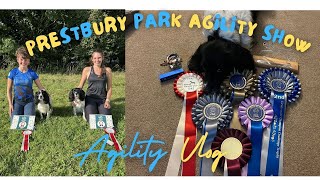 Prestbury Park Agility Show  Agility Vlog [upl. by Arreik306]