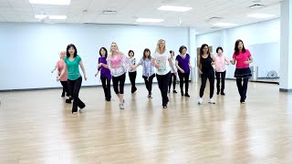 Bailando Bachata  Line Dance Dance amp Teach in English amp 中文 [upl. by Nerrad]