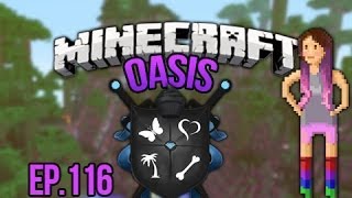 quotDINO ON THE LOOSEquot Minecraft Oasis ep 116 [upl. by Orms]