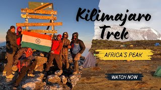 Kilimanjaro Trek  ആഫ്രിക്കയുടെ നെറുകയിലേക്ക് ഒരു യാത്ര [upl. by Yetak]