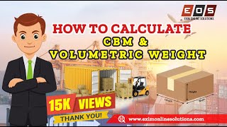 How to Calculate CBM amp Volumetric Weight [upl. by Babette609]