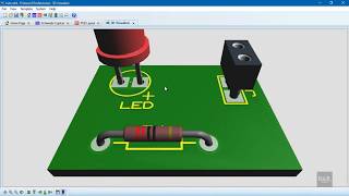 Como hacer un PCB en Proteus FÁCILCircuito Impreso  DampR Tutoriales [upl. by Odrick82]