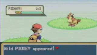 Pokemon FireRedLeafGreen Wild Pokemon Encounter [upl. by Nnomae]