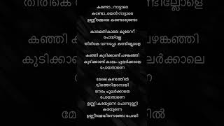 കണ്ടോ നട്ടാരെ kando nattare lyrics malayalam manichettan songs trending [upl. by Krauss]