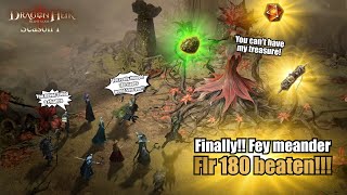 Fey meander 180 Free legendary artifact is finally secured Season 1  Dragonheir Silent Gods [upl. by Oivalf]