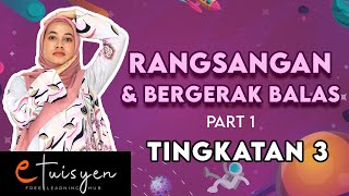 eTuisyen TINGKATAN 3 SAINS  Bab 1 Rangsangan amp Bergerak balas PART 1 [upl. by Cynthea]