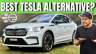 Its FINALLY here Skoda Enyaq 2025 review [upl. by Leakim]