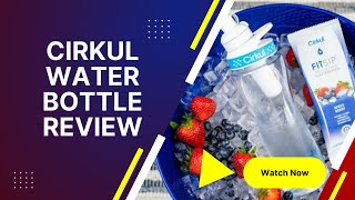 Cirkul Review  Flavored Water Bottle review cirkul water [upl. by Adaner]