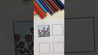 Easy flowers to draw for beginners  part 1 shorts zentangleart doodle art drawing [upl. by Ailec]