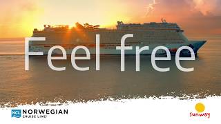 Sunway Holidays – Norwegian Cruise Line Feel Free 2020 [upl. by Niamrahc667]